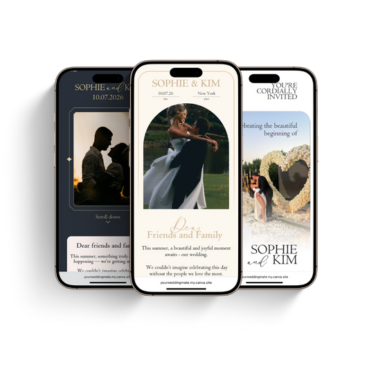 Digital Wedding Invitation