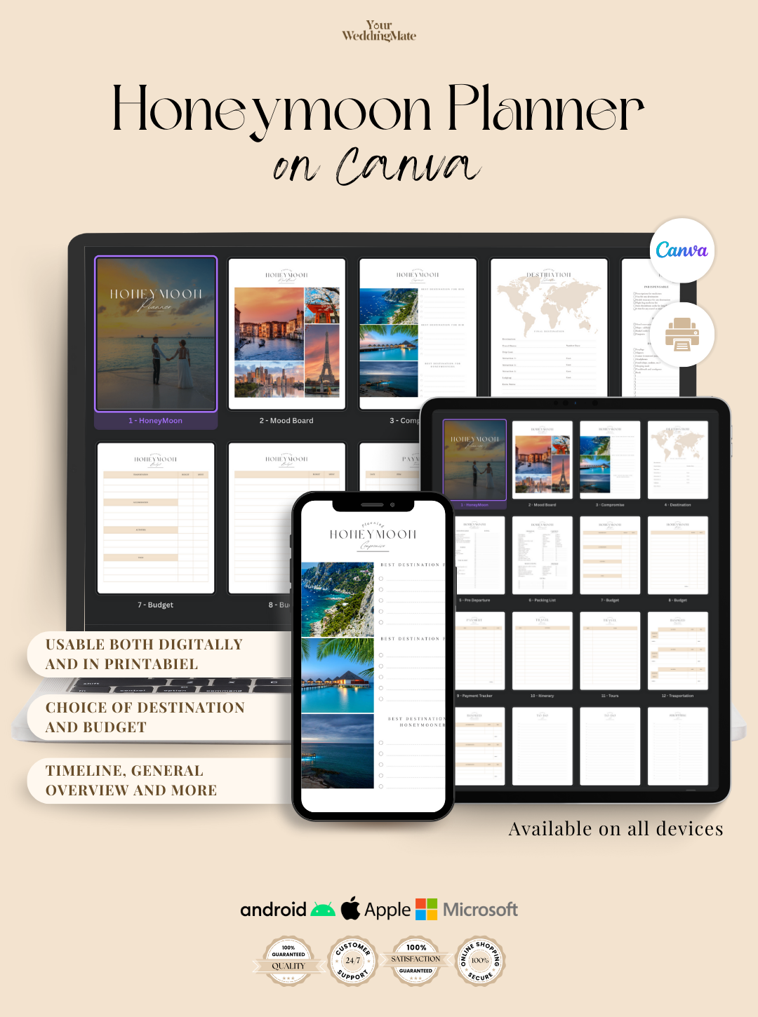 HoneyMoon Planner