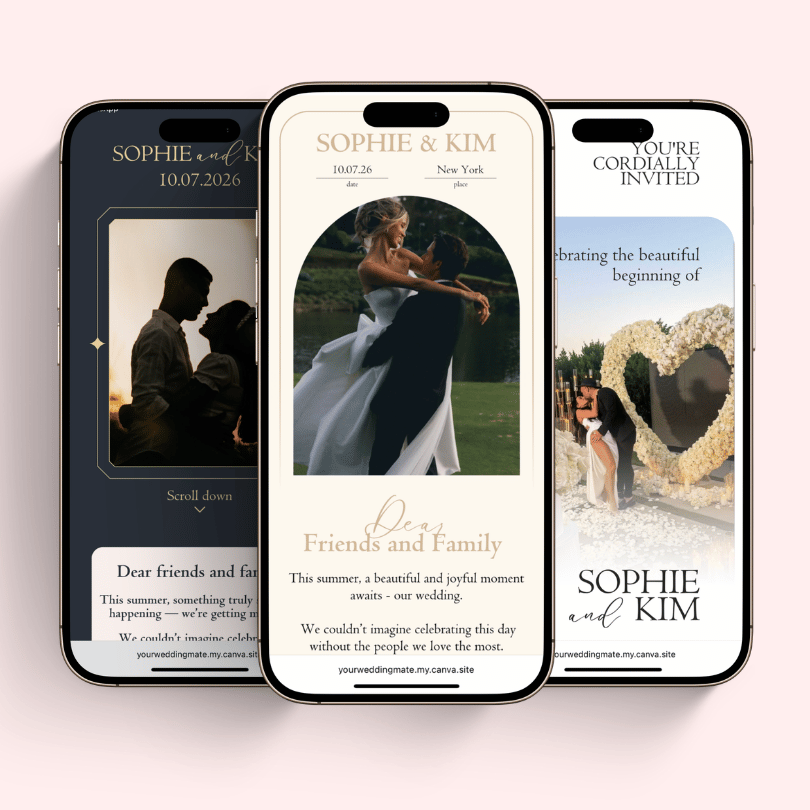 Digital Wedding Invitation